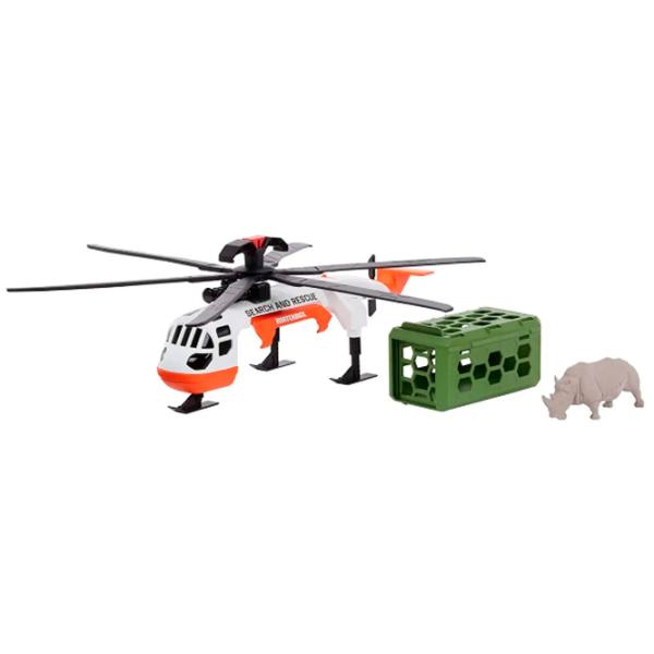 Elicopter Wenyi Salvarea animalelor WY960B  / / Black White photo 6