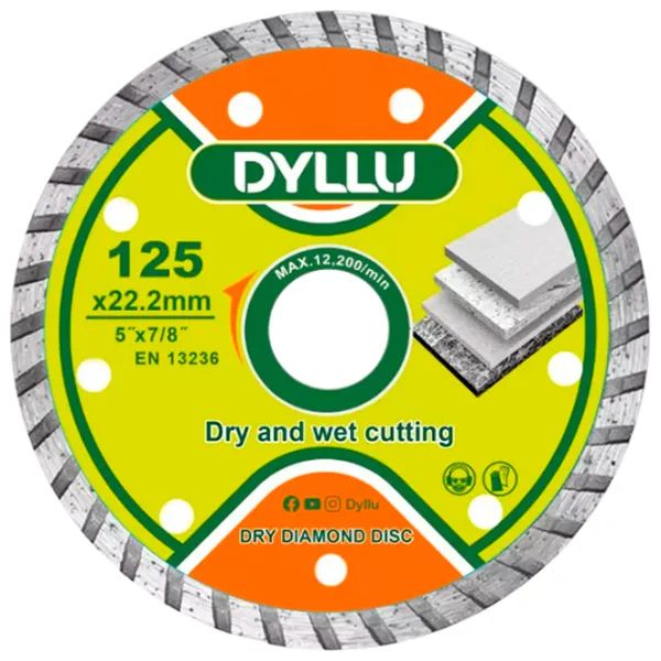 Диск алмазный сплошной DYLLU DTDC3K03  photo 1