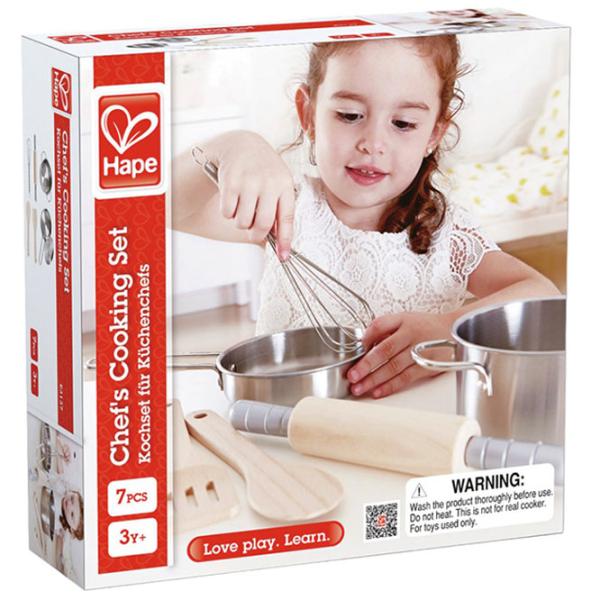 Ролевые игры Hape Chef's Cooking Set 3+ / Кухня  photo 1
