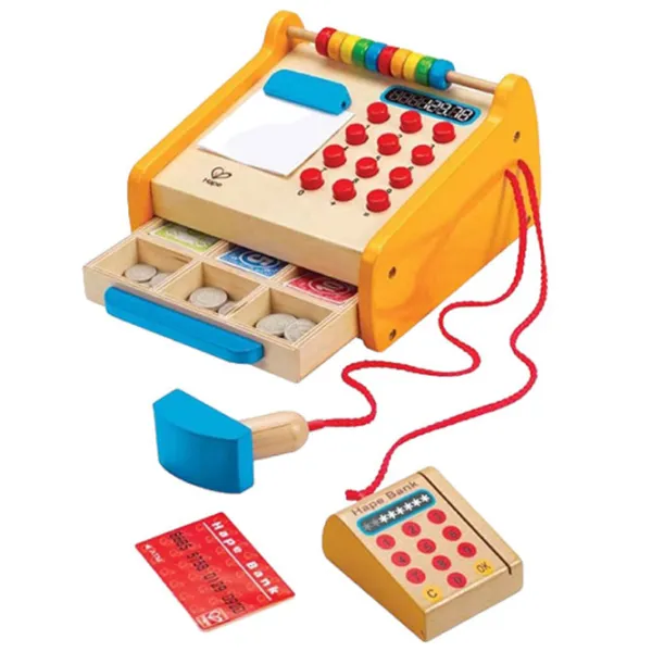 Ролевые игры Hape CASH REGISTER 3+ / Бытовая техника photo 1