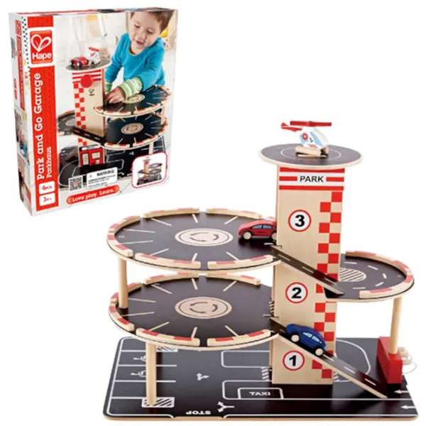Ролевые игры Hape Garage / Parking game set 3+ / Автомобиль photo 1