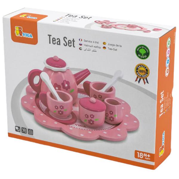 Ролевые игры VIGA Tea set 18+ месяцев / Кухня  photo 1