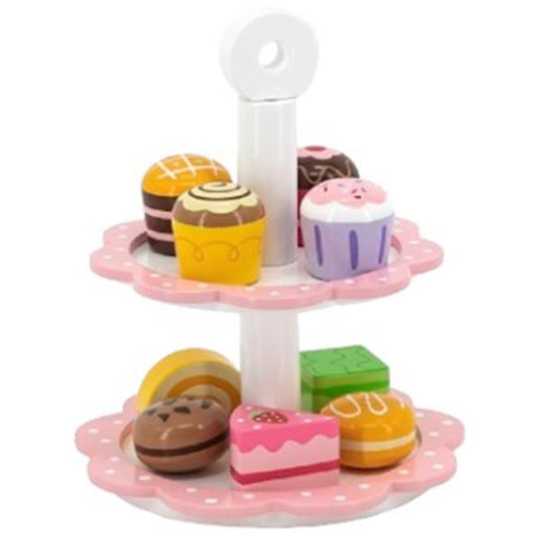 Ролевые игры VIGA Dessert for tea on stand 3+ / Кухня  photo 1
