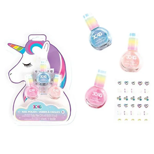 Joc de rol Make It Real Nail Polish Trio  6+ / Set instrumente photo 1