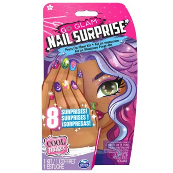 Ролевые игры GoGlam Nail Surprise 6+ / set de frumusete  photo 1