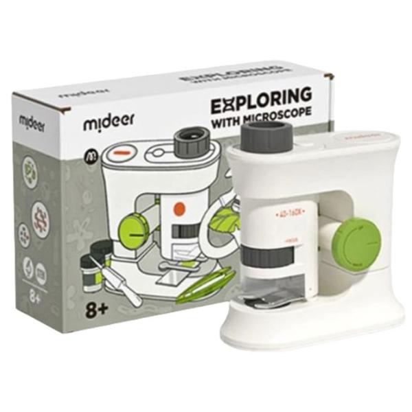 Ролевые игры Mideer Research microscope with instrument set 8+ / Набор научных экспериментов photo 1