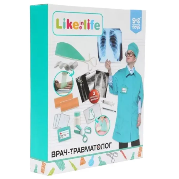 Joc de rol Essa Toys Traumatologist Doctor  3+ / Set de doctor photo 1