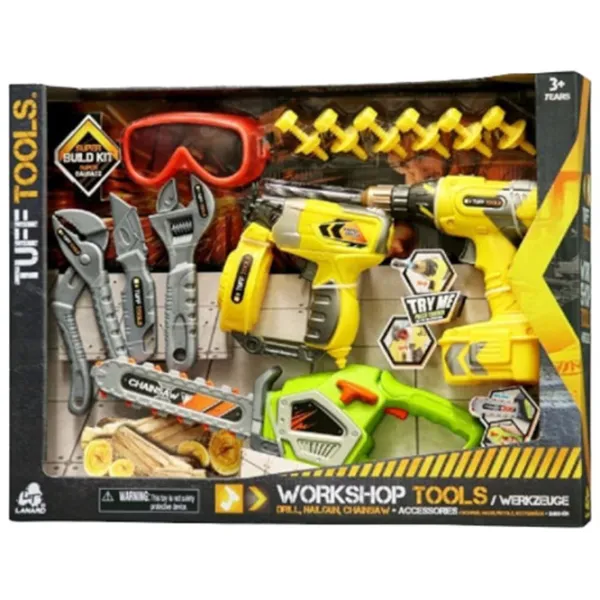 Joc de rol Tuff Tools work shop tools set 6+ / Set instrumente photo 1