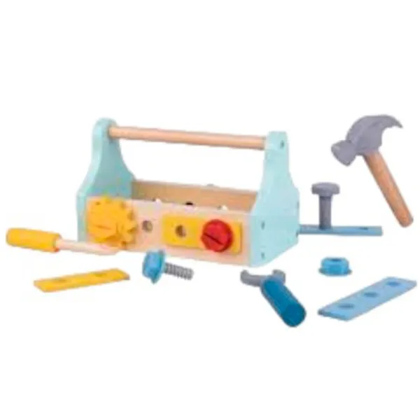 Joc de rol Tooky Toy 6972633374411 3+ / Jocuri set de scule din lemn photo 2