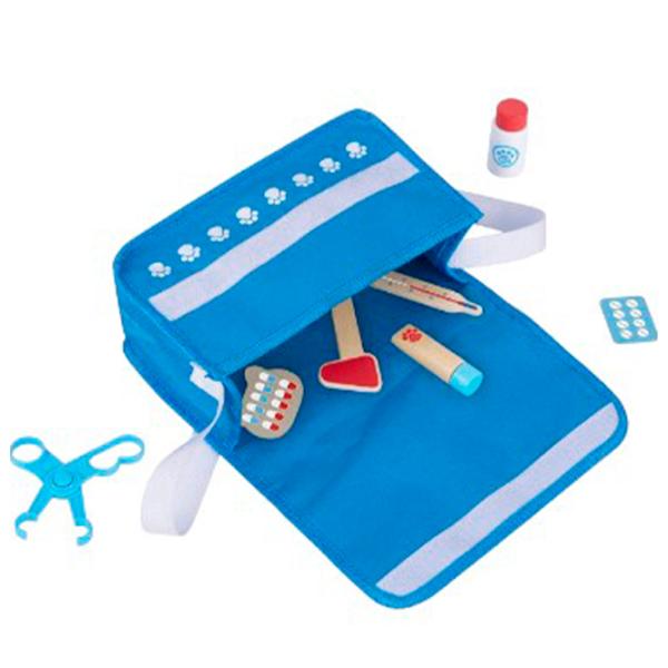 Joc de rol Tooky Toy 6972633374459 3+ / Jocuri set veterinar din lemn photo 2