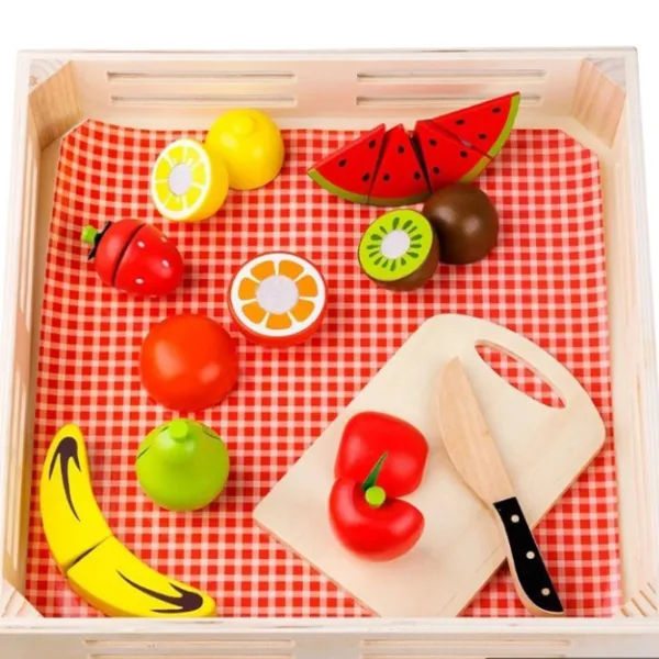 Joc de rol Tooky Toy 6970090047602 18+ luni / Set de fructe photo 1