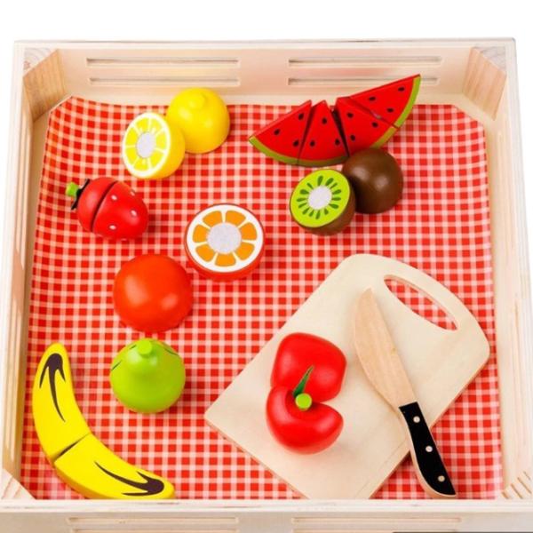 Joc de rol Tooky Toy 6970090047602 18+ luni / Set de fructe photo 1