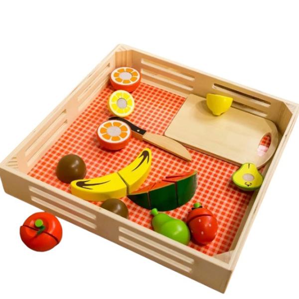 Joc de rol Tooky Toy 6970090047602 18+ luni / Set de fructe photo 4