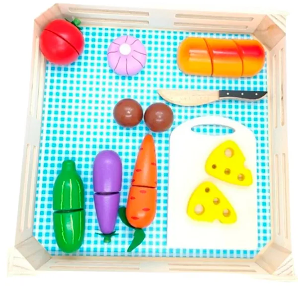Joc de rol Tooky Toy 6970090047626 18+ luni / Set de legume photo 2