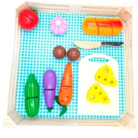 Joc de rol Tooky Toy 6970090047626 18+ luni / Set de legume photo 2