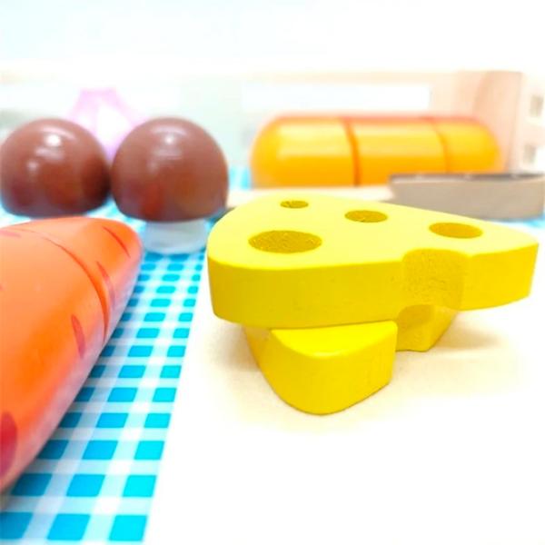 Joc de rol Tooky Toy 6970090047626 18+ luni / Set de legume photo 4