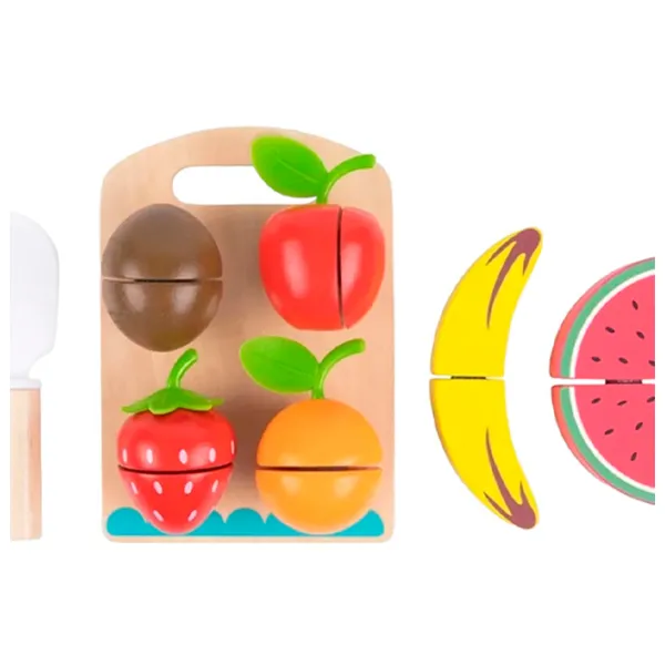 Joc de rol Tooky Toy 6972633373834 3+ / Set de fructe photo 1