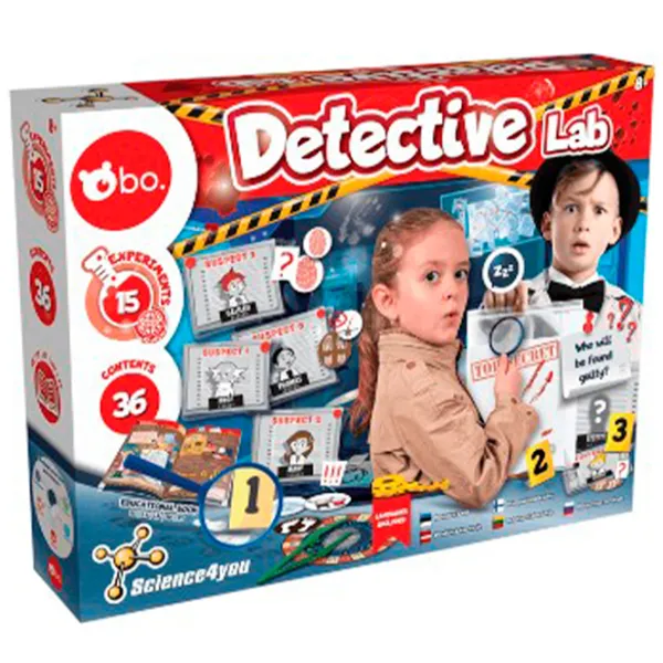 Ролевые игры Science4You 4743199088966 4-9 лет / Набор Detective Lab photo 1