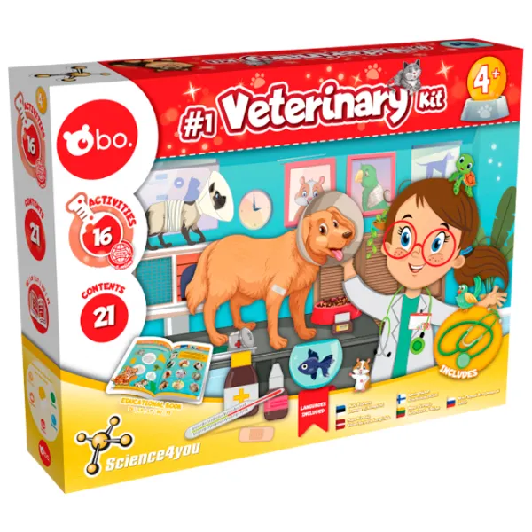 Ролевые игры Science4You 4743199088959 4 - 12 / Набор My first Veterinary Kit photo 1