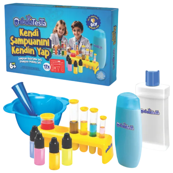 Ролевые игры Play Toys Shampoo Nikola Tesla 6+ / Set de experimente photo 1