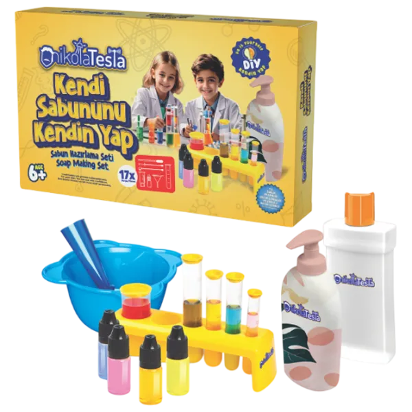 Ролевые игры Play Toys Nikola Tesla Liquid Soap 6+ / Set de experimente photo 1