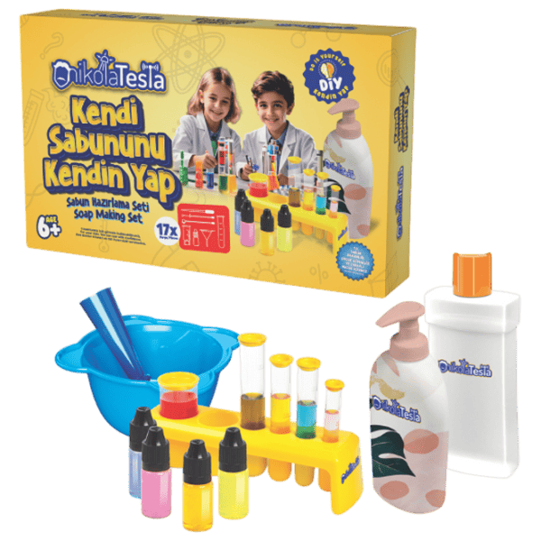 Ролевые игры Play Toys Nikola Tesla Liquid Soap 6+ / Set de experimente photo 1