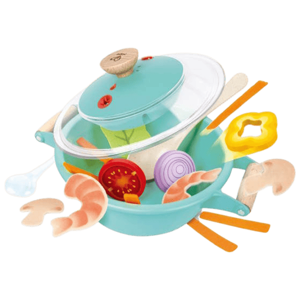 Set de bucătărie Hape Little Chef 3+ / set de veselă photo 1