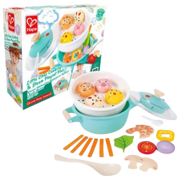 Joc de rol Hape Little Chef Plus 3+ / set de veselă photo 1