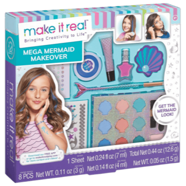 Joc de rol Make It Real The Little Mermaid 8+ / set de frumusete  photo 1
