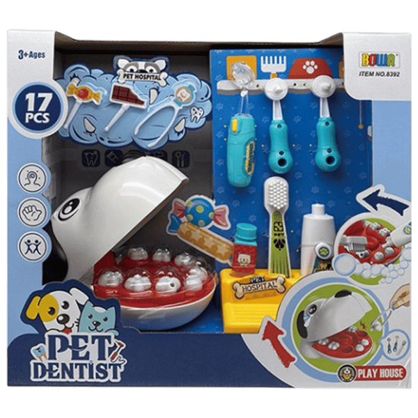 Joc de rol Optmarket 200693618 3+ / Set dentist photo 1