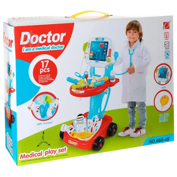 Joc de rol ChiToys 660-46 3+ / Set de doctor photo 1