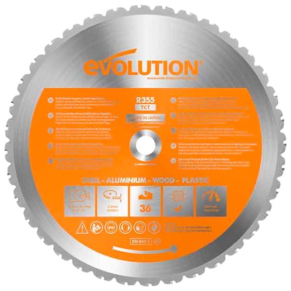 Циркулярный диск Evolution RAGEBLADE355M  photo 1