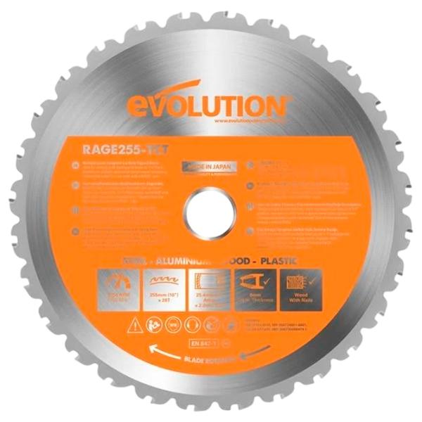 Циркулярный диск Evolution RAGEBLADE255M  photo 1