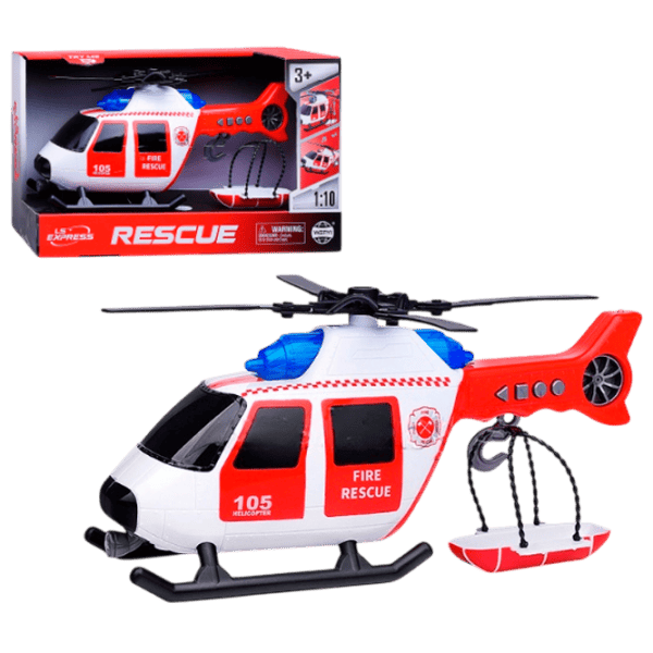Elicopter Wenyi Serviciul Pompieri și Salvare WY105B  / / Red White photo 1