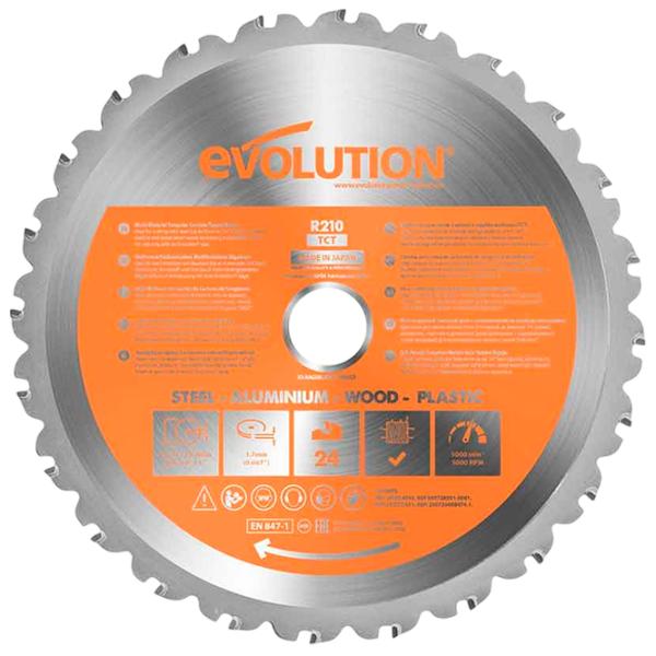 Циркулярный диск Evolution RAGEBLADE210M  photo 1