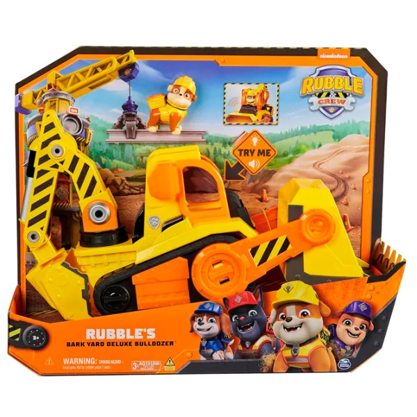 Бульдозер Spin Master Rubble Crew 6068074  / / Черный Желтый photo 3