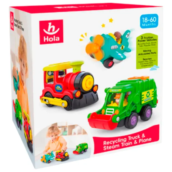 Set de mașini Hola Toys HA7871 HA7871  / / Multicolor Multicolor photo 3