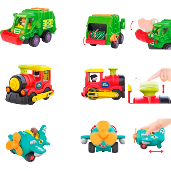 Set de mașini Hola Toys HA7871 HA7871  / / Multicolor Multicolor photo 4