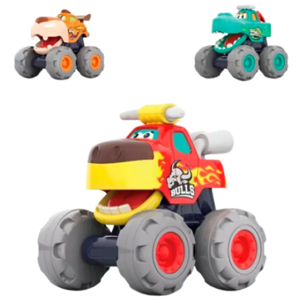 Set de mașini Hola Toys Monster Trucks A3151  / / Multicolor Multicolor photo 2