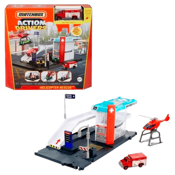 Вертолёт Hot Wheels Matchbox GVY83  / / Разноцветный Разноцветный photo 1