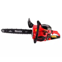 Fierăstrău cu lanţ Ronix 4648 Pe benzină/ Red photo 2