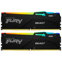 Memorie RAM Kingston FURY Beast RGB KF560C30BBEAK2-64 DIMM / DDR5 / 64 GB
