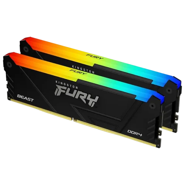 Memorie RAM Kingston FURY Beast RGB KF432C16BB12AK2/32WP DIMM / DDR4 / 32 GB photo 3