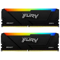 Оперативная память Kingston FURY Beast RGB KF436C18BB2AK2/64 DIMM / DDR4 / 64 ГБ