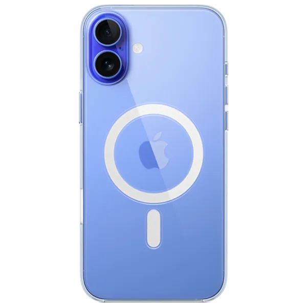 Чехол для смартфона Apple iPhone 16 Plus Apple / MagSafe Back / ПП / White Прозрачный photo 1