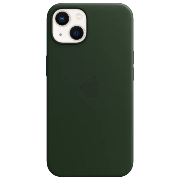 Husă pentru smartphone Apple iPhone 13 Apple / Back / Piele / Sequoia Green photo 1