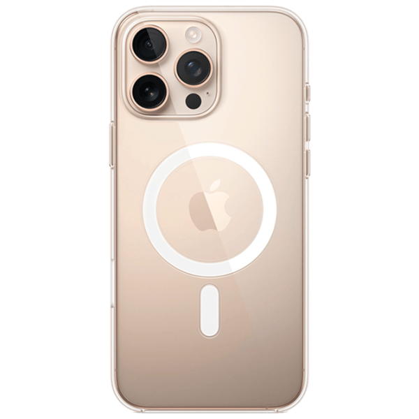 Чехол для смартфона Apple iPhone 16 Pro Max Apple / MagSafe Back / ПП / White Прозрачный photo 1