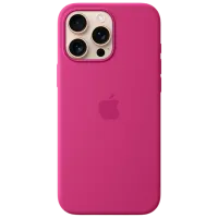 Чехол для смартфона Apple iPhone 16 Pro Max Apple / MagSafe Back / ТПУ / Фуксия Розовый