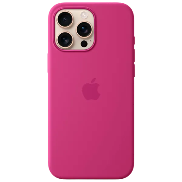 Чехол для смартфона Apple iPhone 16 Pro Apple / MagSafe Back / ТПУ / Фуксия Розовый photo 1