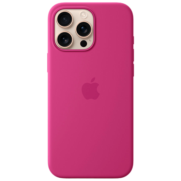 Чехол для смартфона Apple iPhone 16 Pro Apple / MagSafe Back / ТПУ / Фуксия Розовый photo 1
